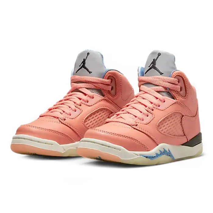 Giày Thể Thao Trẻ Em Nike Jordan 5 Retro DJ Khaled We The Best Crimson Bliss (PS) DV4980-641 Màu Hồng Cam Size 18